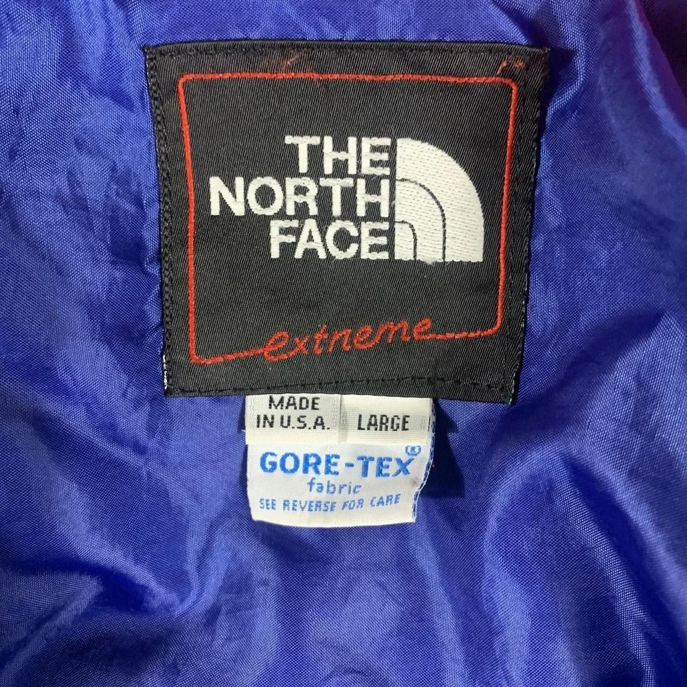 VTG The North Face Jacket Mens Large Red Gore-Tex Extreme Hooded Parka Ski 90s